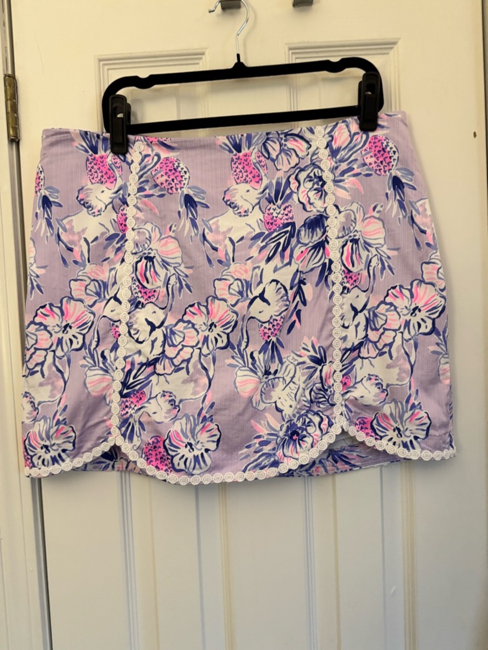 EUC Lilly Pulitzer Patty Skort Lilac Verbena Trunks in the Air 🐘🍍🌺 - Picture 4 of 6